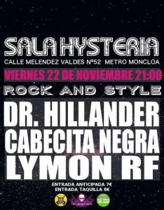 Sala Hysteria Madrid